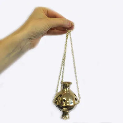 Hanging Brass Incenso Bruciatore