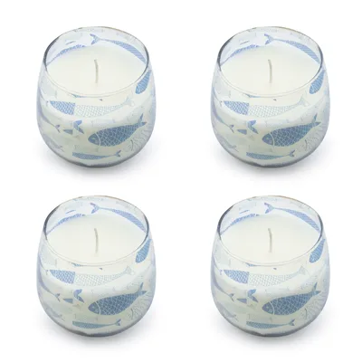 Small Glass Jar Candele - Seabreeze — foto 1