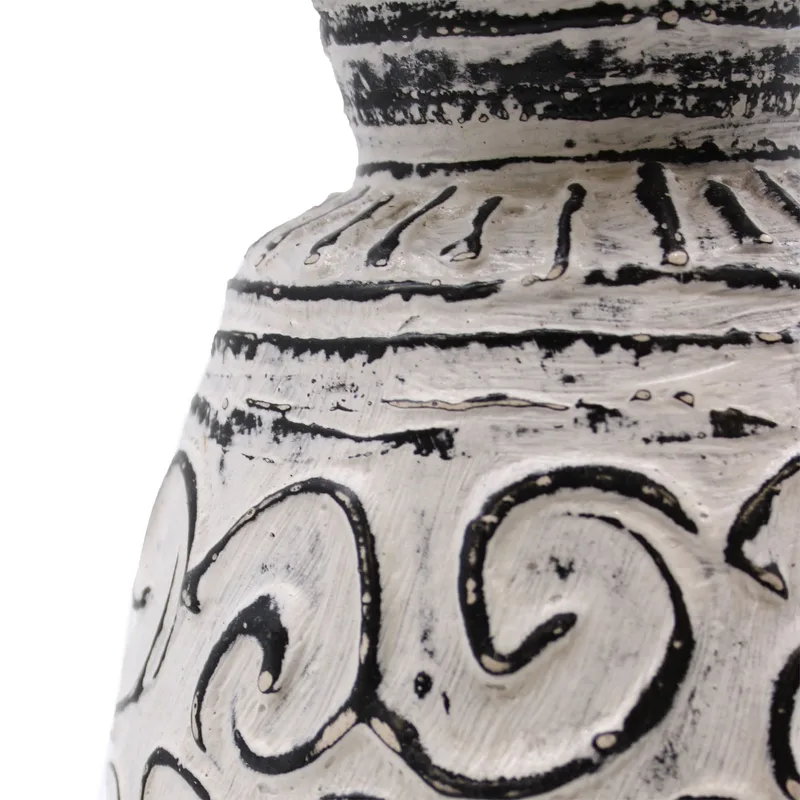 Swirls Shaped Vase Crema — foto 5
