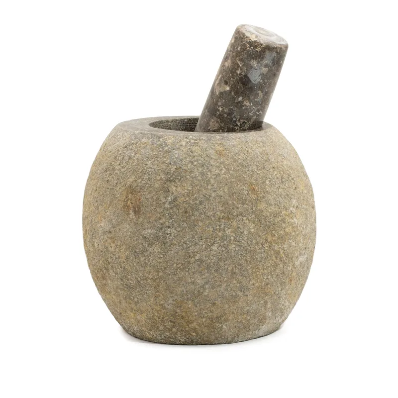 Naturale Riverstone Decorative Pestle & Motar- Large — foto 4