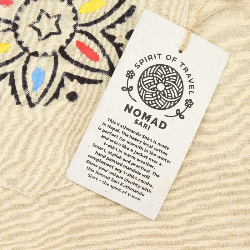 Nomad Sari Kathmandu Shirt Stone Large — foto 3