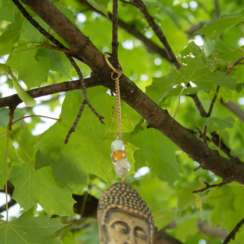 Indian Chimes Lrg Buddha 5 Bell Chimes — foto 6