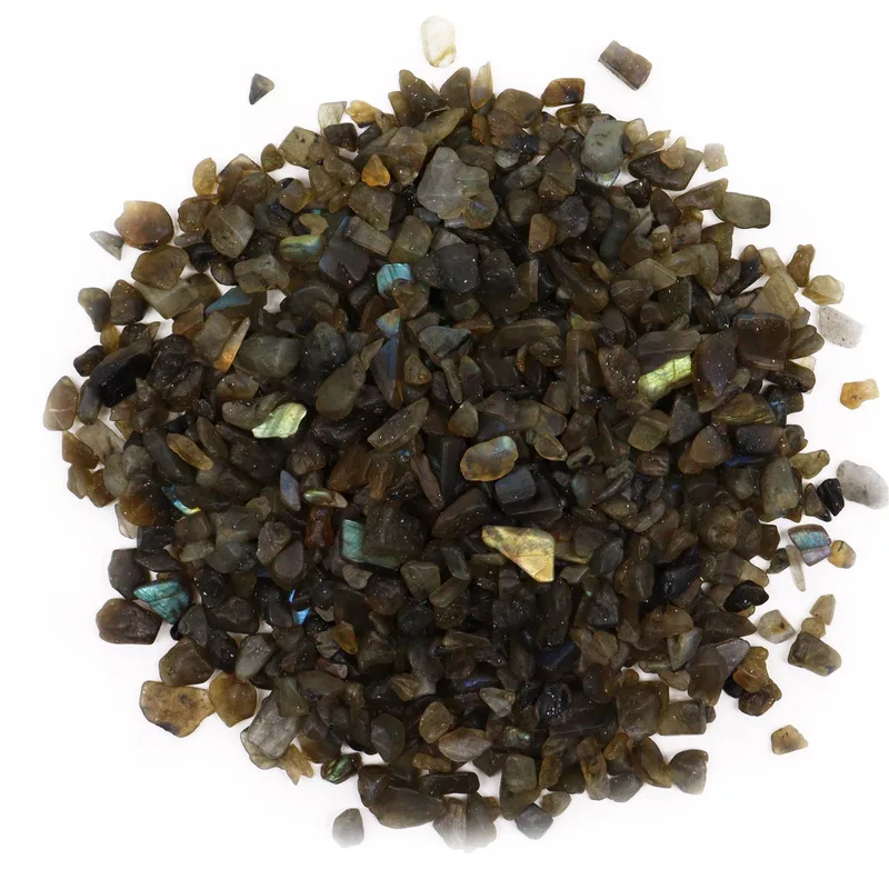 Labradorite Chips Gemstone Chips Bulk - 1KG — foto 3