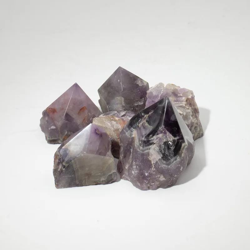 Gemstone Top Polished Points Amethyst A grade — foto 5