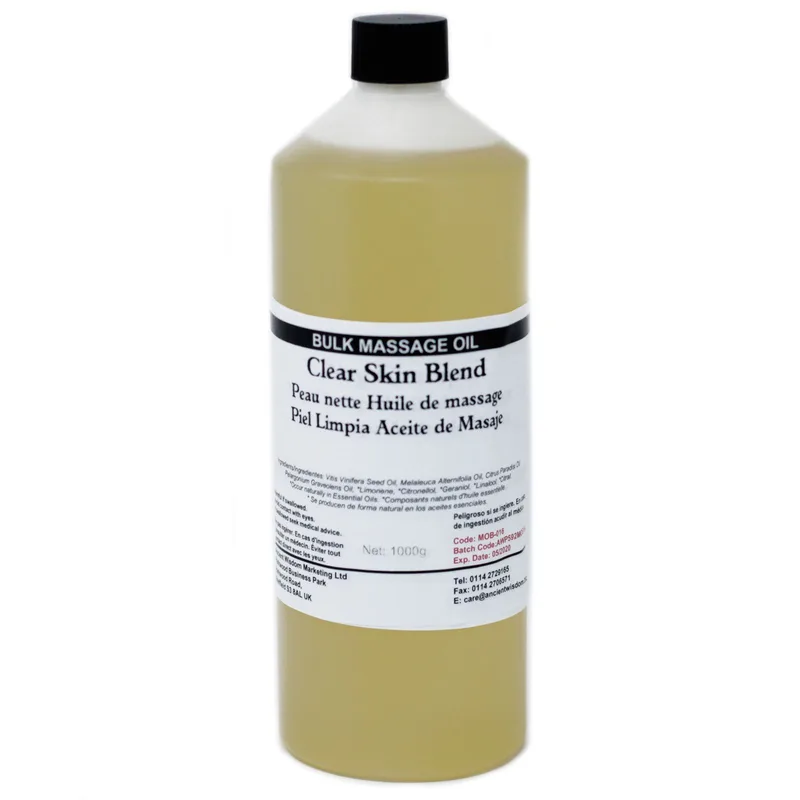 Clear Pelle 1Kg Massage Olio