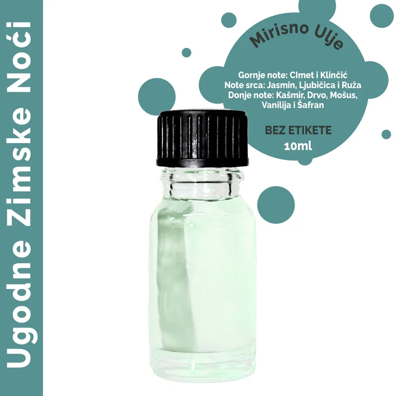Cosy Winter Nights Profumo Olio 10ml Bianco Label — foto 5
