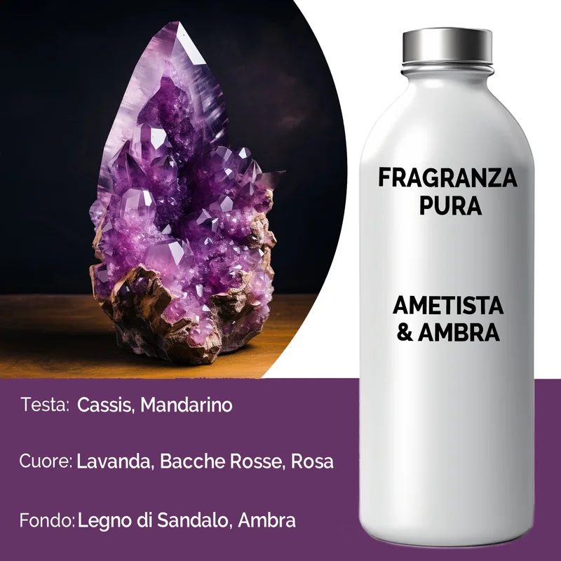 500ml Puro FO Amethyst Crytal & Ambra — foto 4