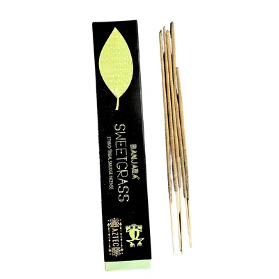 Banjara Tribal Smudge Incenso - Sweetgrass — foto 1