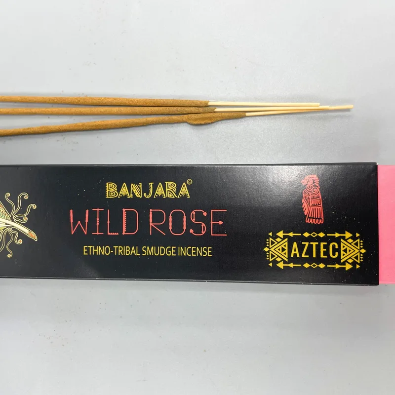 Banjara Tribal Smudge Incenso Selvatico Rosa — foto 1