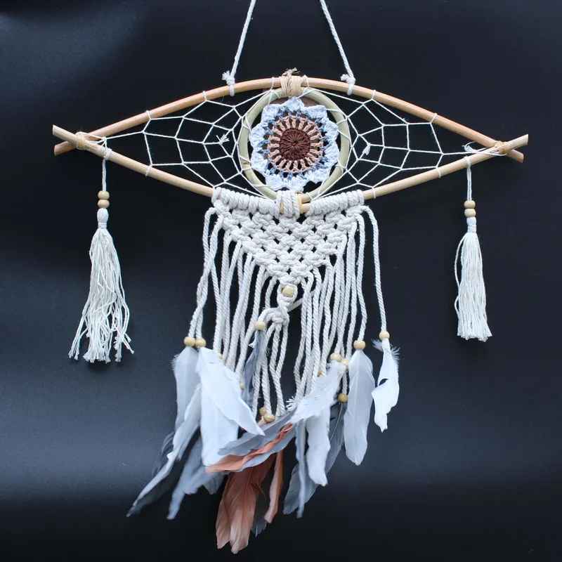 Protection Dream Cather Sm Macrame Eye Assorted Colours — foto 3