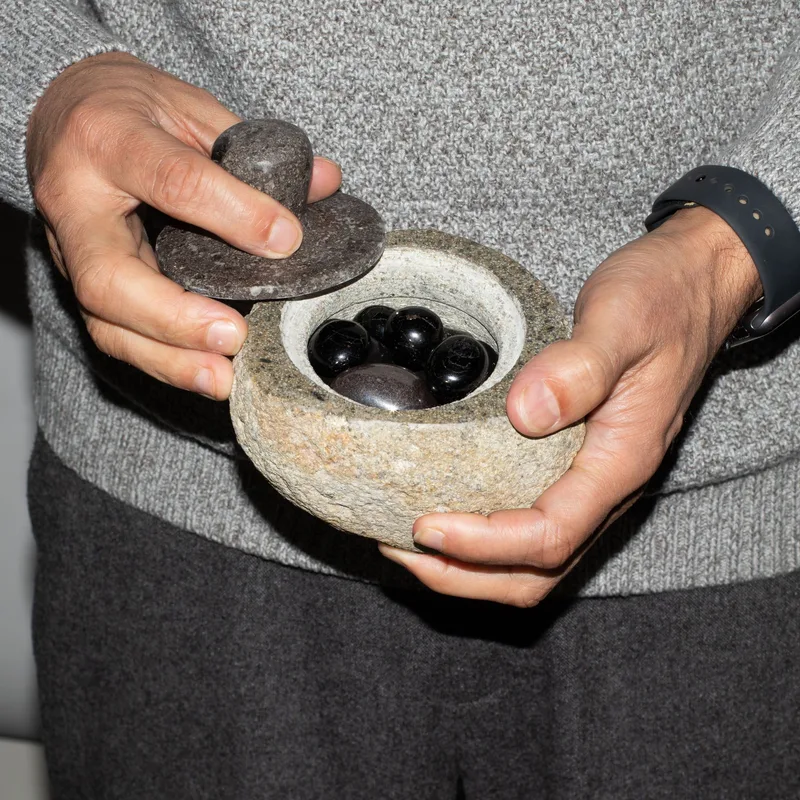 Naturale Riverstone Grounding Pot -Medium — foto 1