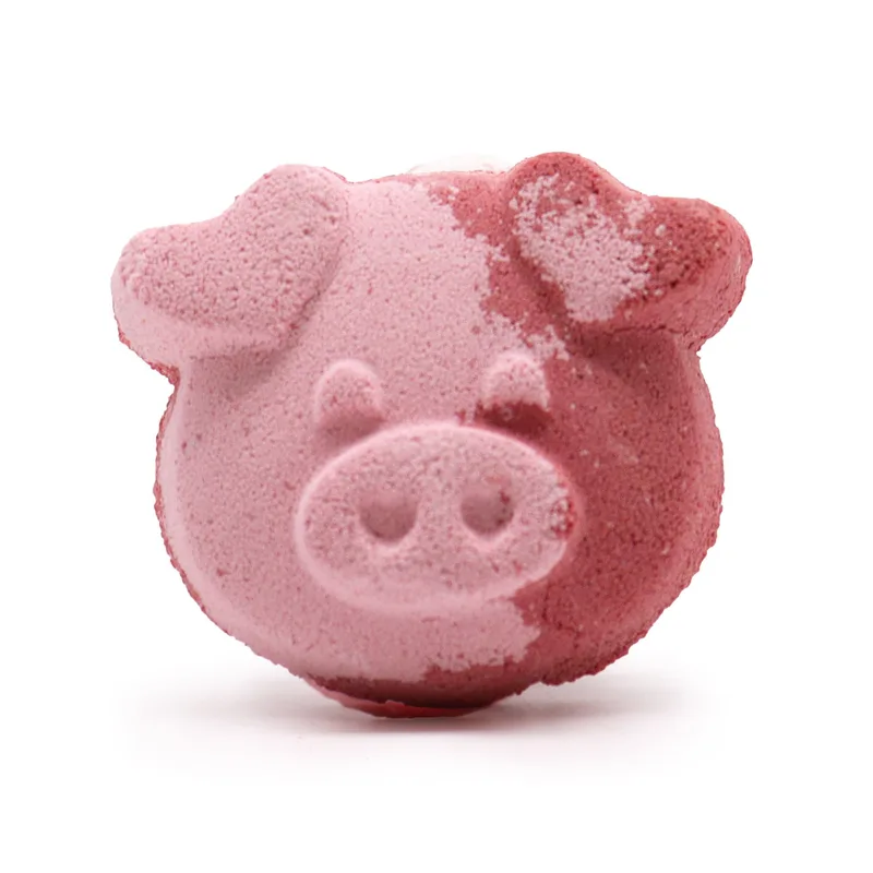 Pig Bathbomb 70g - Vaniglia Cupcake