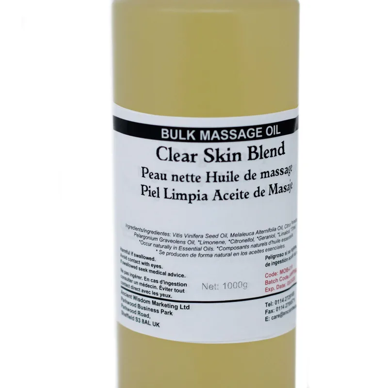 Clear Pelle 1Kg Massage Olio — foto 1