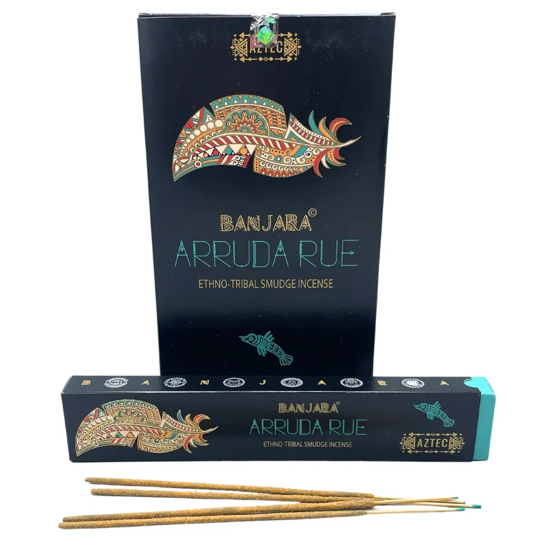 Banjara Tribal Smudge Incenso Bianco Arruda Rue