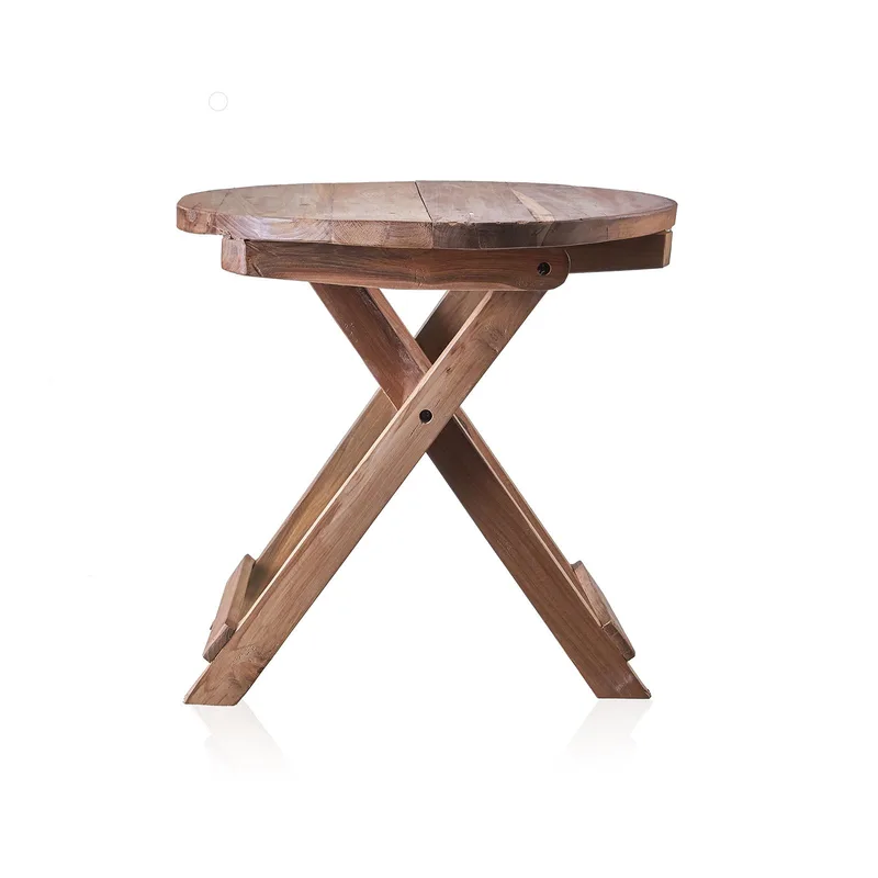 Round Folding Coffee Table 50x50cm — foto 1