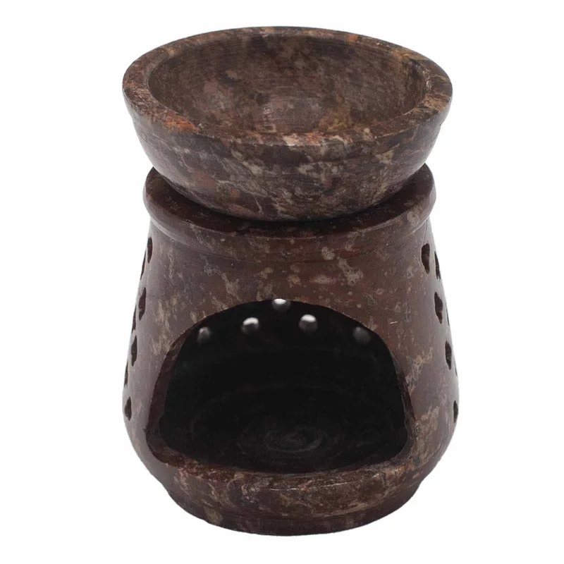 Small Soapstone Olio Bruciatore 8cm - Classic — foto 1