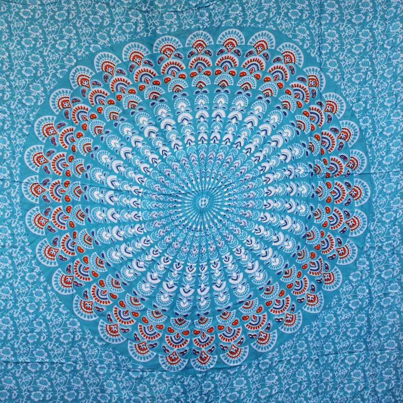 Teal Arancia Mandela Sarong — foto 1