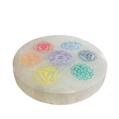 Small Charging Plate 8cm - Chakra Design - colour — foto 1