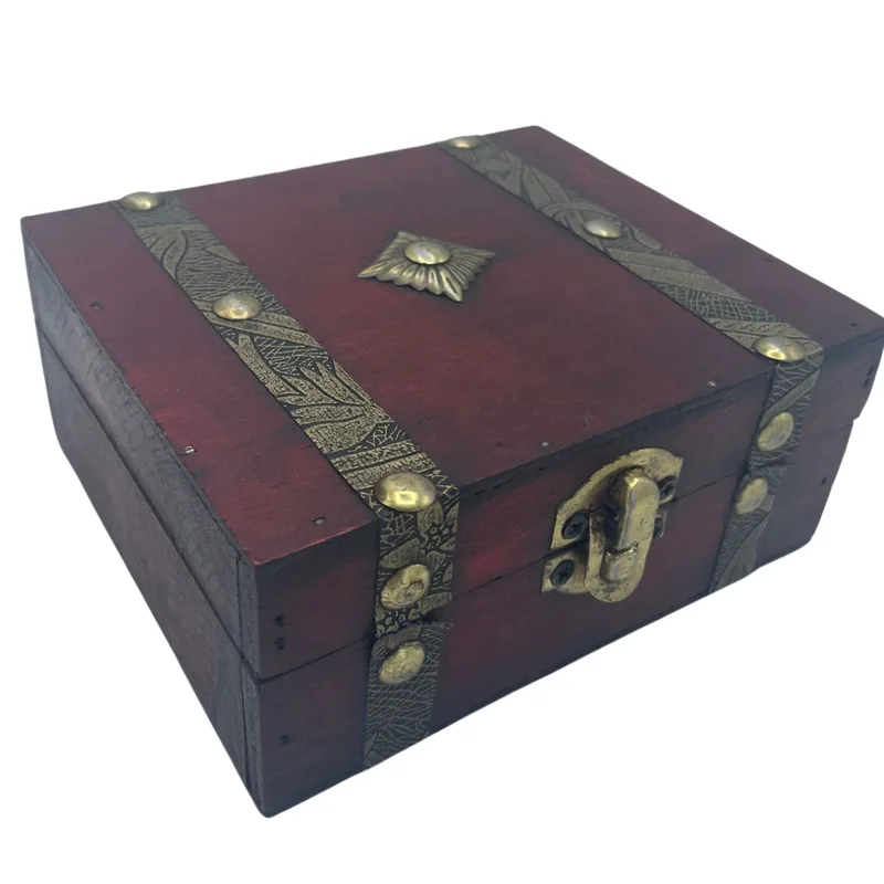Square Tè Chest - Tan