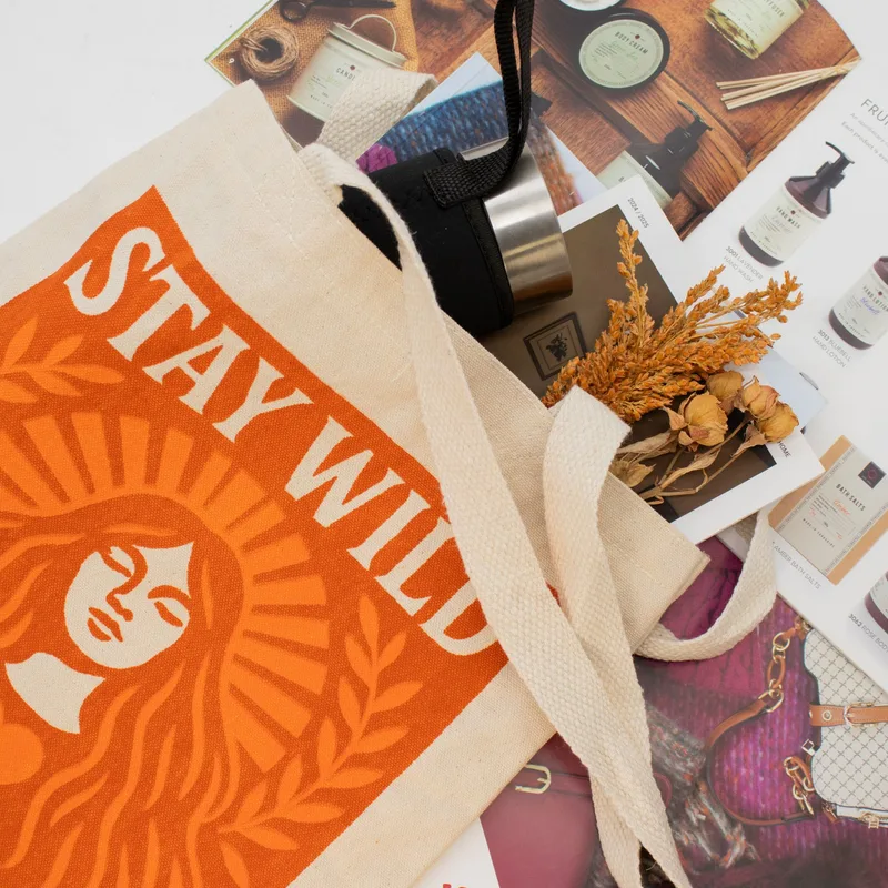 Nomad Sari Iconic Toni Tote Bag - Stay Selvatico - Naturale 10oz — foto 3