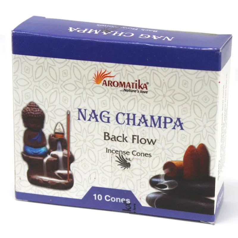 Aromatica Backflow Incenso Cones - Nag Champa