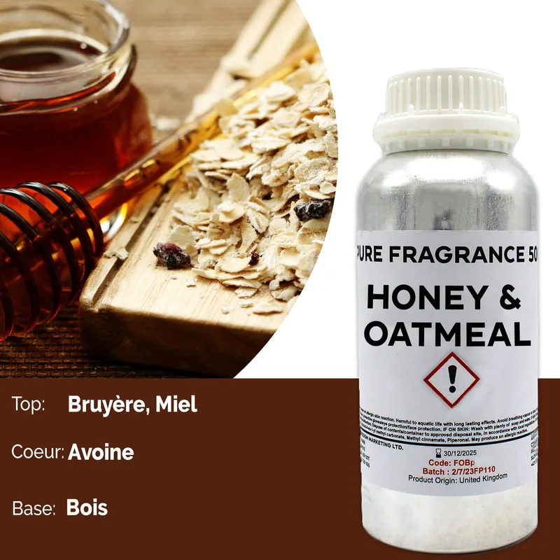 Honey & Oatmeal Puro Profumo Olio 500ml — foto 3