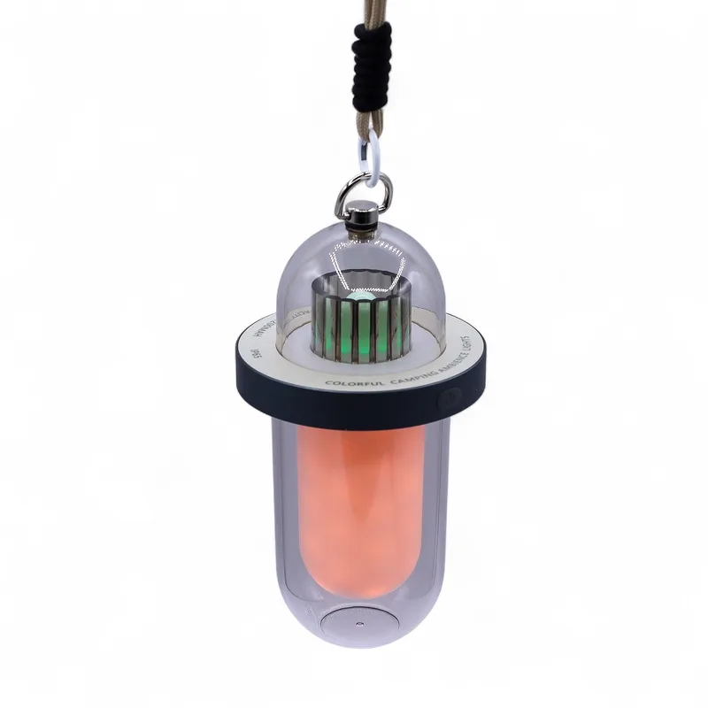 Outdoor Flame Effect Lamp Bianco USB C Chargable Multi Colour — foto 1