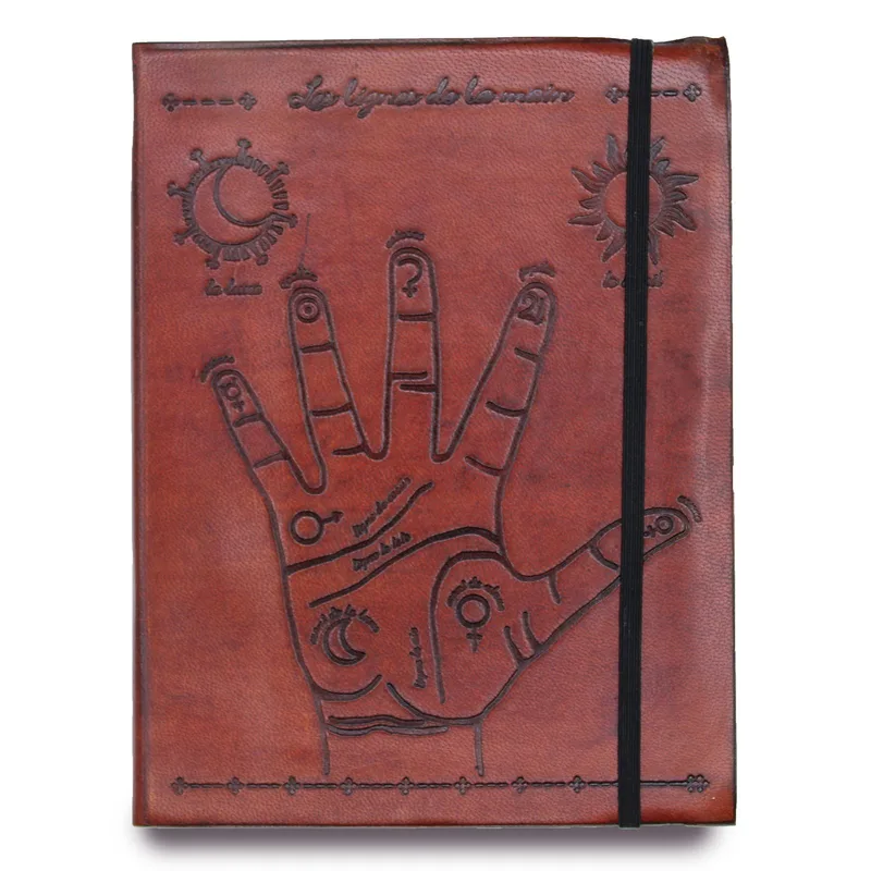 Medium Notebook with strap Palmistry — foto 5