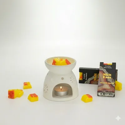 MeltEaze Cera Melts 50g - Golden Glow - Fresco Citrus — foto 5
