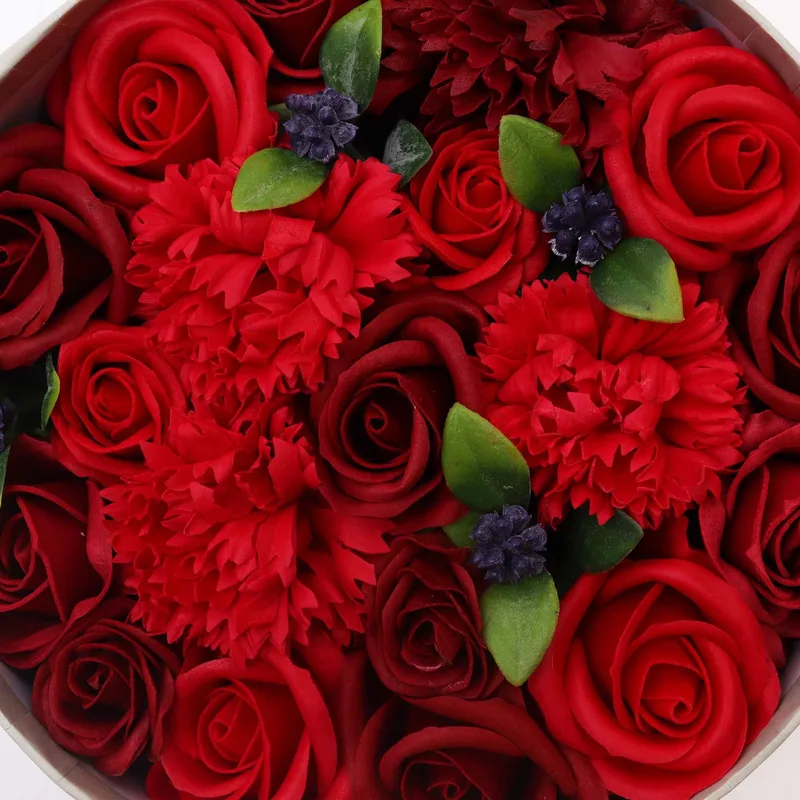 Round Scatola Classic Red Roses — foto 2