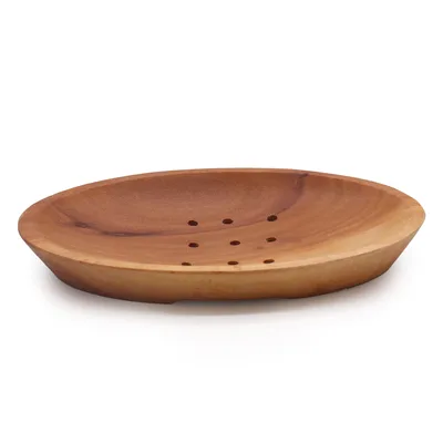 Classic Mahogany Sapone Dish - Oval