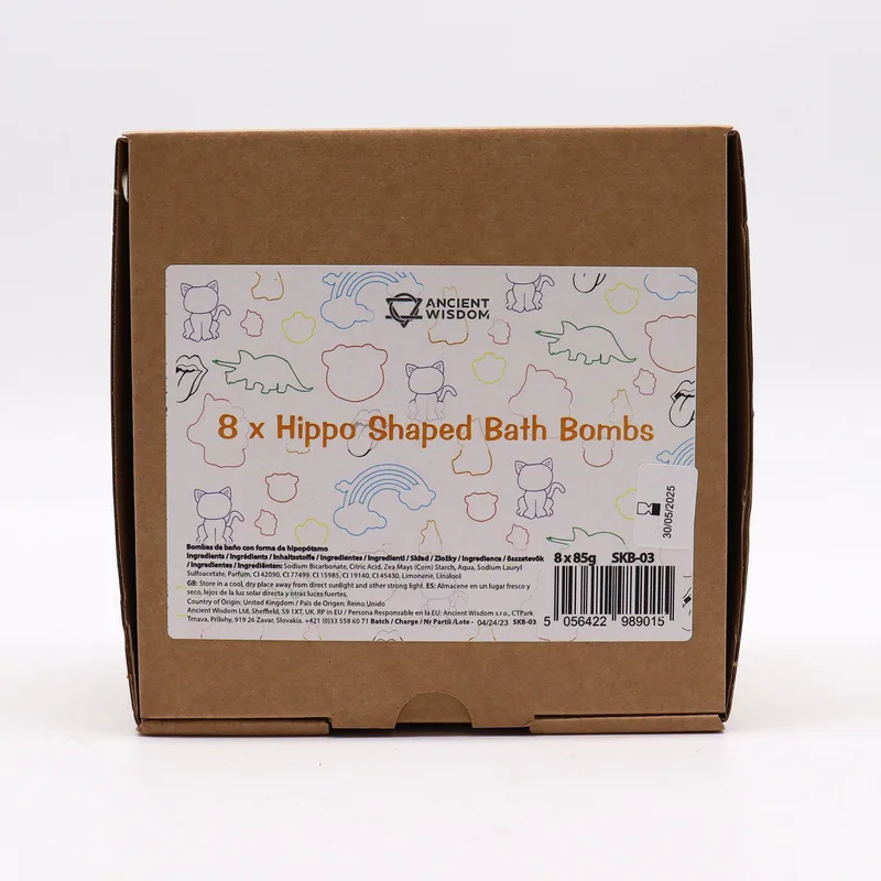 Hippo Bathbomb 85g - Citrus Crush — foto 3