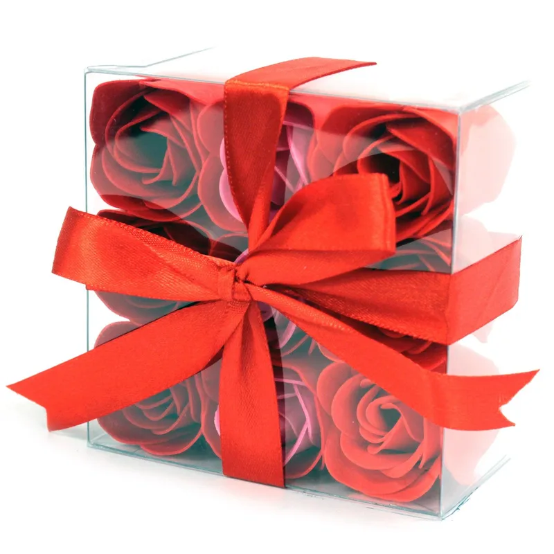 Set di 9 Saponi Fiori – Rose Rosse