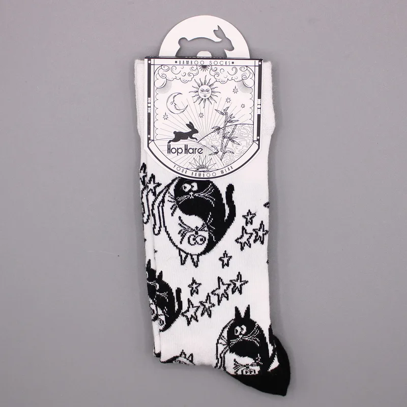 Hop Hare Bamboo Socks (36-40) - Ying Yang — foto 5