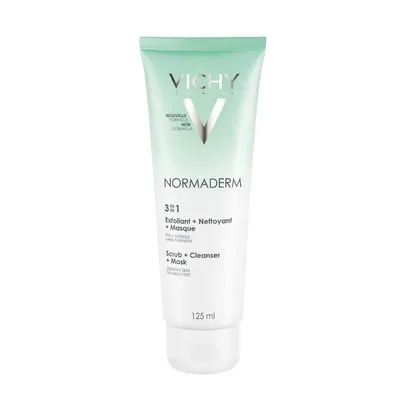 Vichy 3 In 1 Esfoliante Crema Detergente Maschera 125ml 