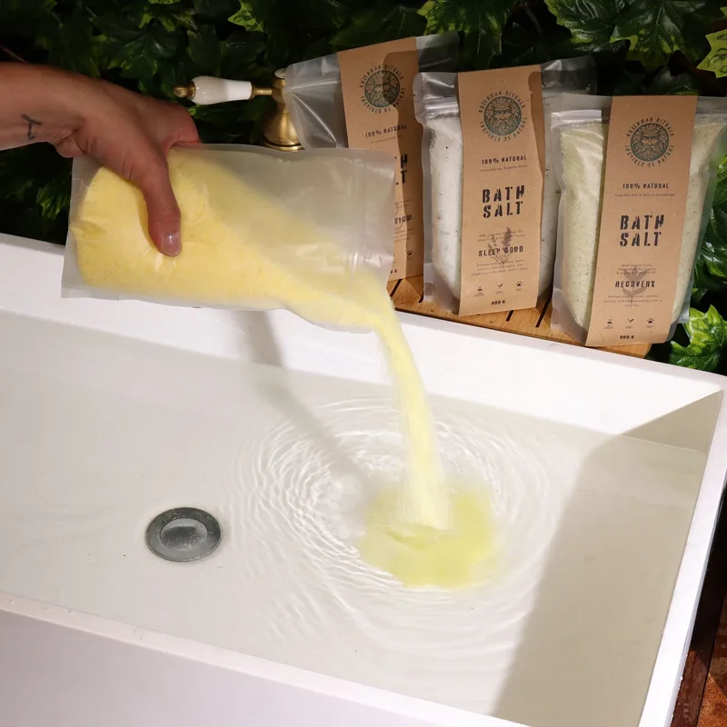 Greenman Rituals Vitamin C & Mandarin Epsom Bagno Salt – Glow & Go