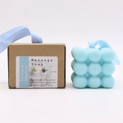 Boxed Single Massage Saponi - Tè Albero & Aloe Vera