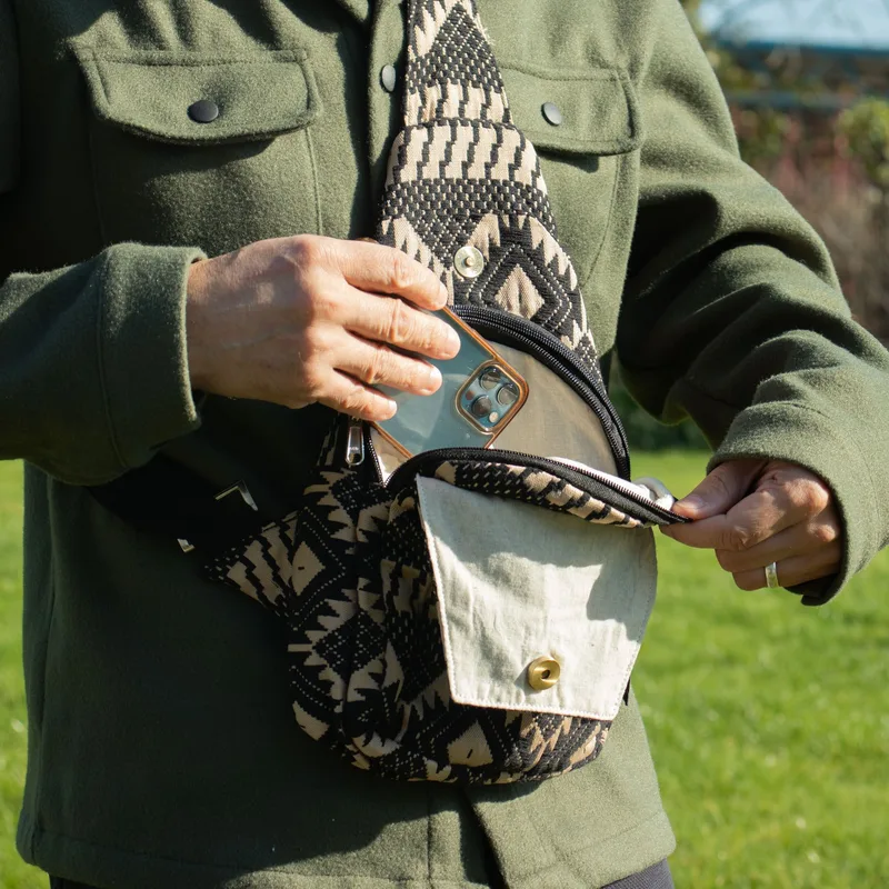 Jacquard Naturale Bags Desert Loom Cross Bag — foto 5