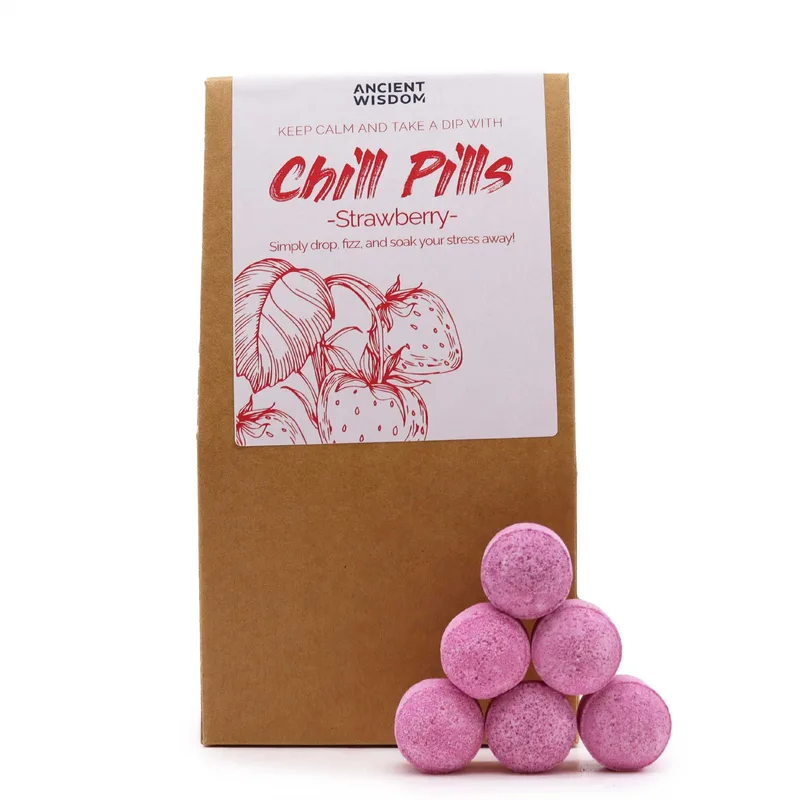 Chill Pills Gift Pack 350g Strawberry