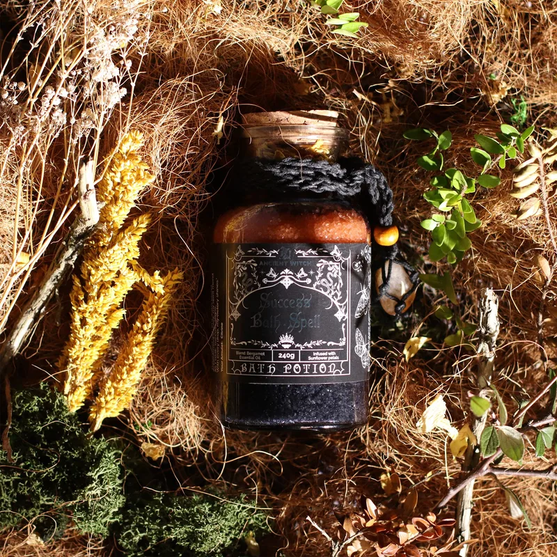 Ancient Witch Bagno Spell Potion & Citrine Crystal Amulet Success — foto 4