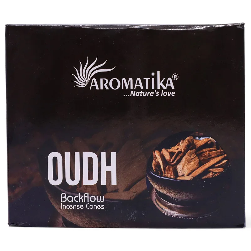 Masala Backflow Incenso pack of 10 Oudh — foto 3