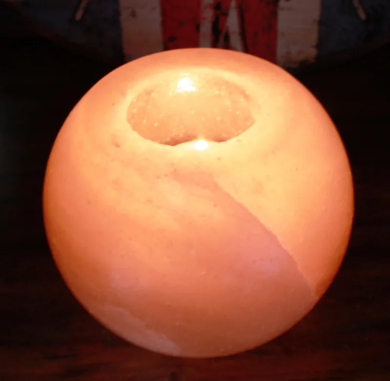 Salt Candela Porta Round