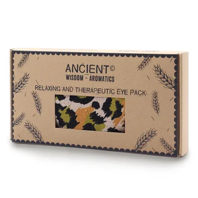 Lavanda Naturale Cotton and Juco Eye Pillow in Gift Scatola Night Leopard — foto 5