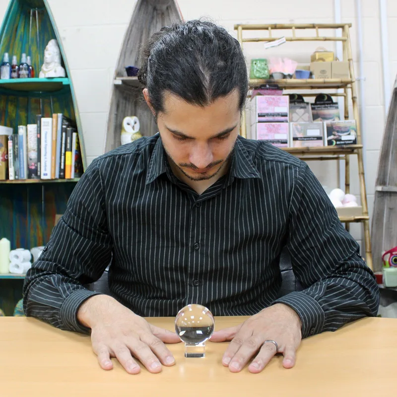 Crystal Ball on Stand 60mm — foto 1