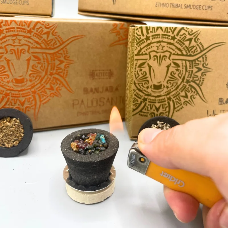 Banjara Resin Cups - Frankincense — foto 1