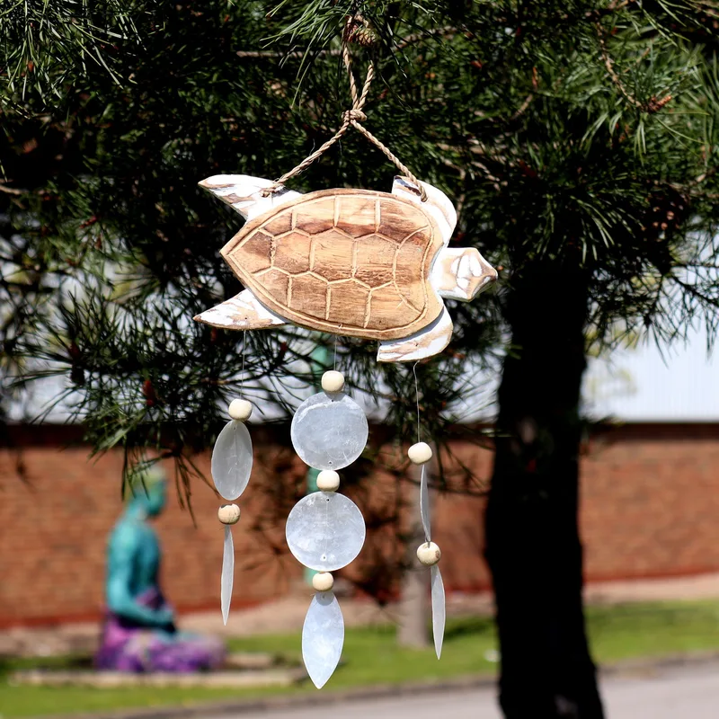 Whitewash Turtle Carving and Naturale Copis Drop — foto 2