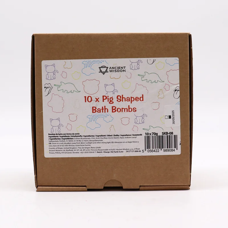 Pig Bathbomb 70g - Vaniglia Cupcake — foto 4