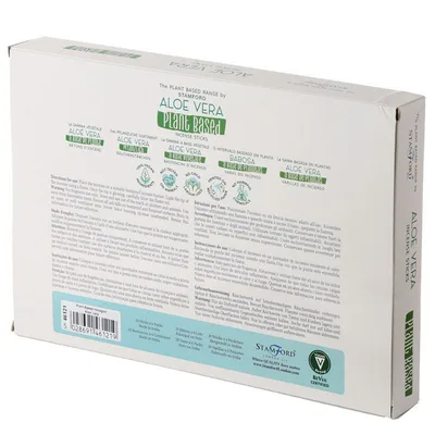 Plant Based Incenso Sticks Aloe Vera — foto 1