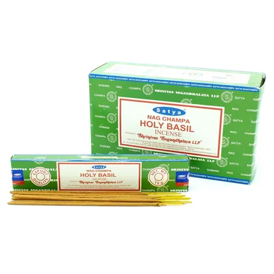 Satya Incenso Sticks 15g - Holy Basil — foto 2