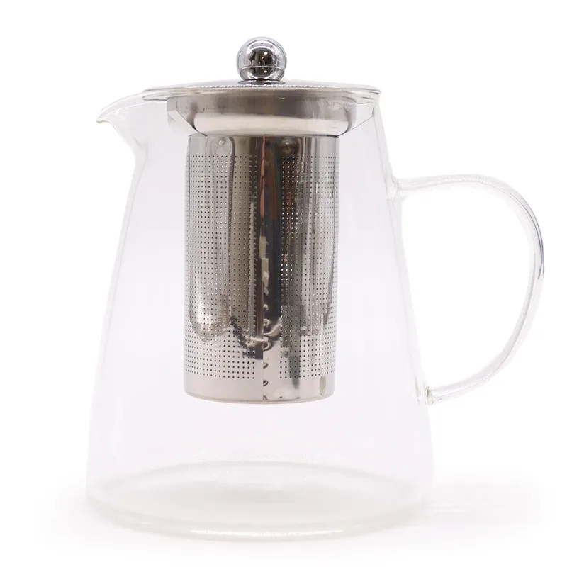 Glass Infuser Teapot Flask Shape 950ml